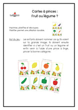 Charger l&#39;image dans la galerie, Fichier téléchargeable : Fruit ou légume ?
