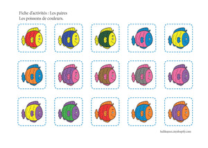 Les poissons de couleurs