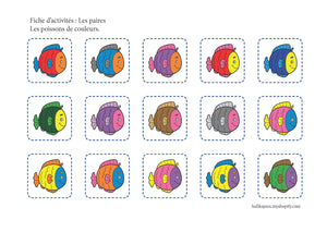 Les poissons de couleurs
