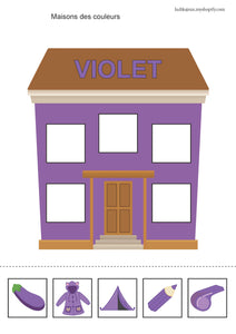 Maisons des couleurs