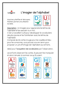 Fichier téléchargeable : L'imagier de l'alphabet