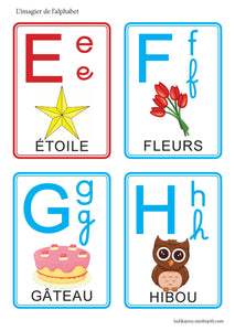 Fichier téléchargeable : L'imagier de l'alphabet