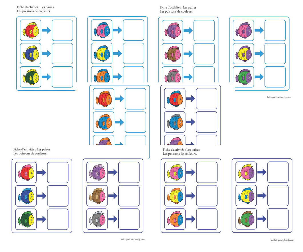 Fichier téléchargeable : Les poissons de couleurs