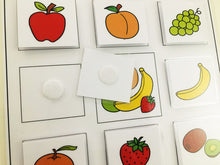 Charger l&#39;image dans la galerie, Cartes de tri fruits et légumes