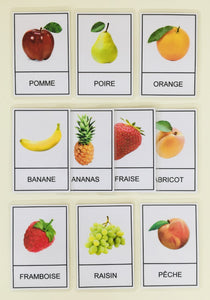 Imagier Les fruits