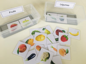 Etiquettes de tri Fruits et Légumes