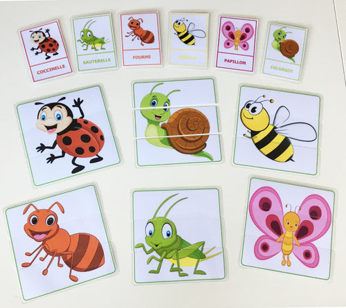 Puzzle Insectes