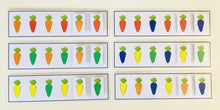 Charger l&#39;image dans la galerie, Algorithmes couleurs : Les carottes